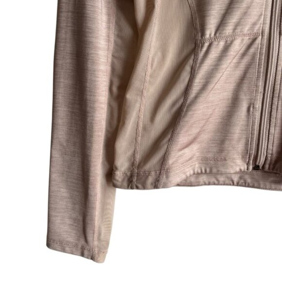 Lululemon Catch Me Air Jacket Size 6 Champagne Cream - Picture 6 of 12